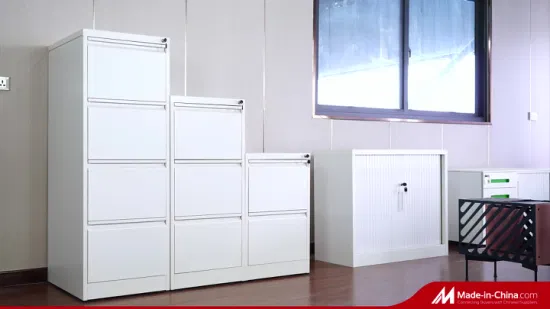 Gabinetes de metal chinos modernos para oficina, muebles para el hogar, archivador vertical de almacenamiento de 2, 3 y 4 cajones de acero